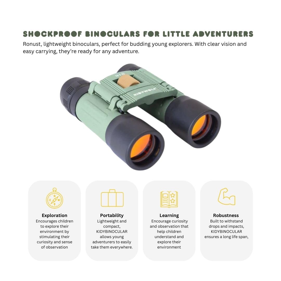 Kidywolf Kidybinoculars Binocolo Bambini KIDYBINOCULARS-BU