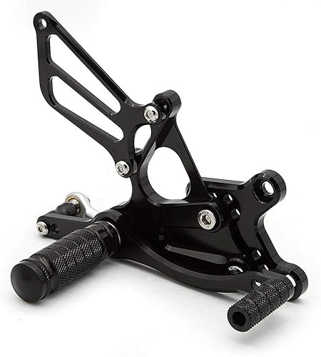 Miniatura 2 de Krace Estriberas para motocicleta, reposapiés, pedales de cambio de freno, para Honda CBR954RR CBR929RR 2000-2003, color negro