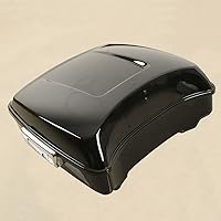 Vista 4 de XFMT - Respaldo trasero y cajuela para Harley Davidson Touring Glide, Style 3