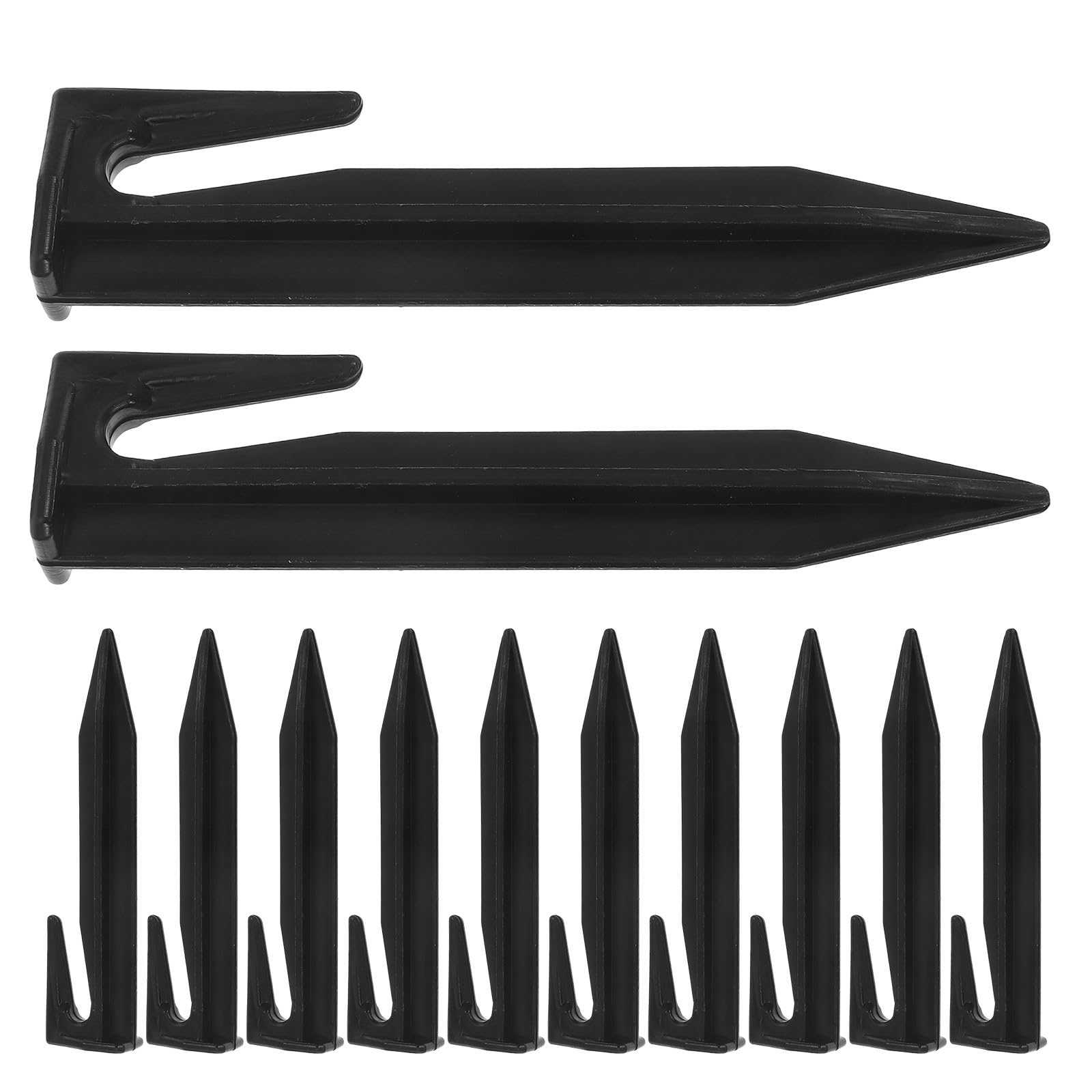 Piquetas de plástico ULTECHNOVO x100 para cortacésped y camping