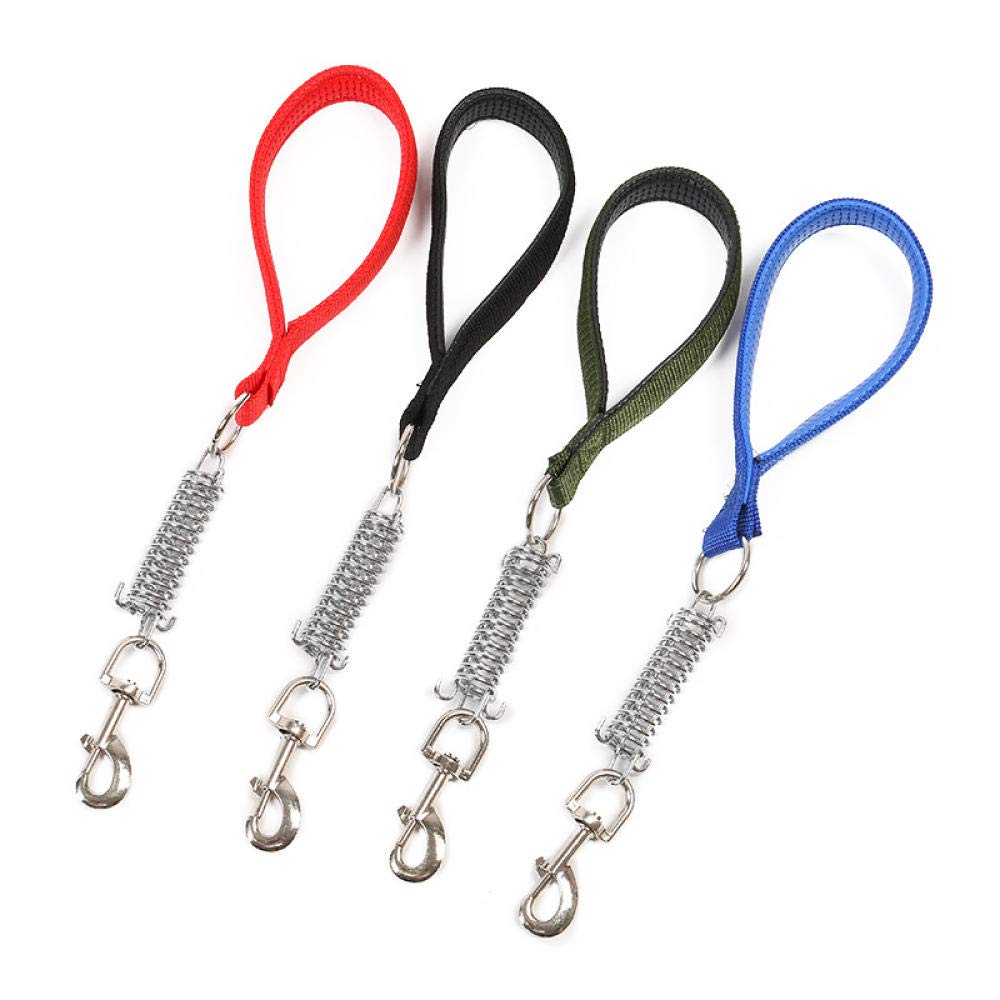 Correas para Perros, Correa Corta for Perros, Resistente, Verde, for medianos y Grandes, a Prueba de explosiones, con Cadena Cuerda tracción