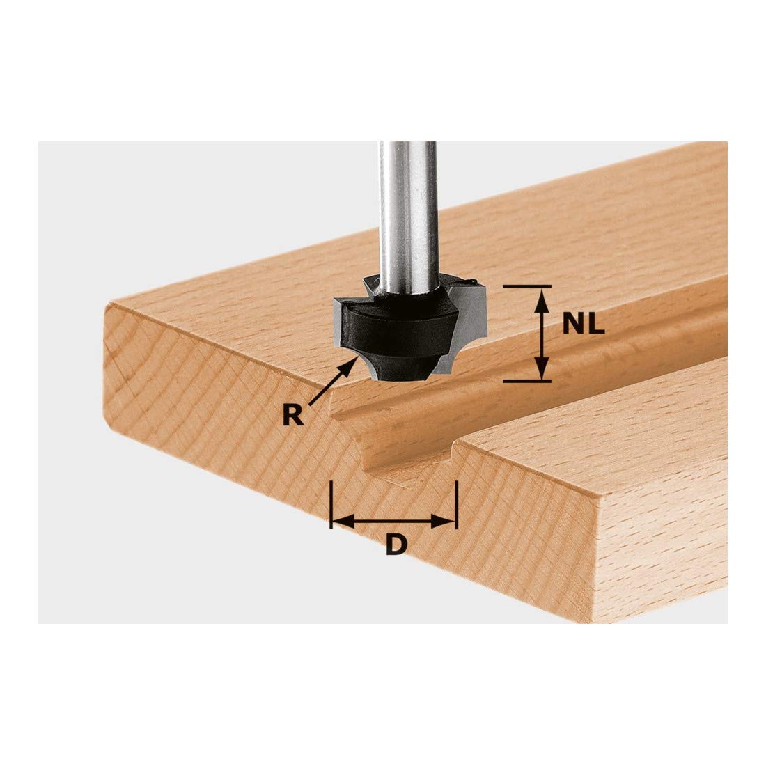 Festool Four-Point Cutter HW HW S8 D23/R6