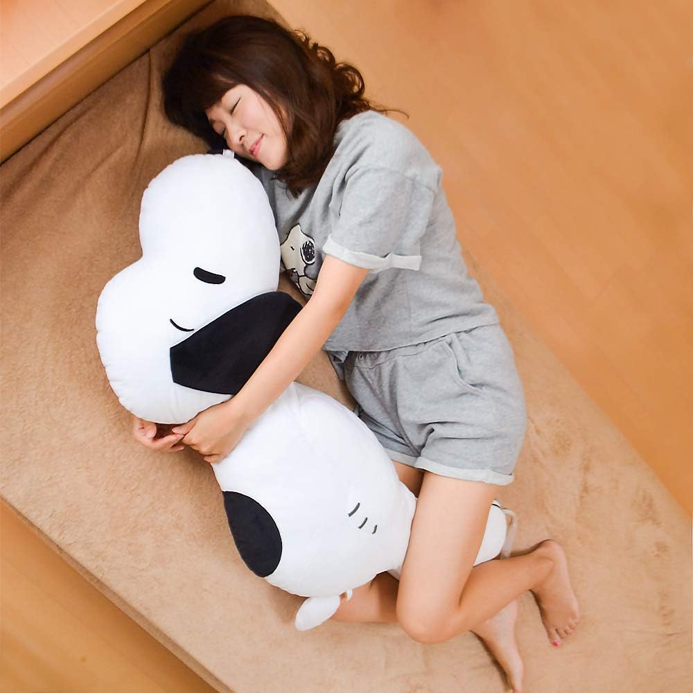 Amazon Co Jp Amazon Co Jp限定 スヌーピー 5way 大きい 抱きまくら 100cm 抱き枕 授乳クッション おすわりサポート 足まくら ぬいぐるみ ホーム キッチン
