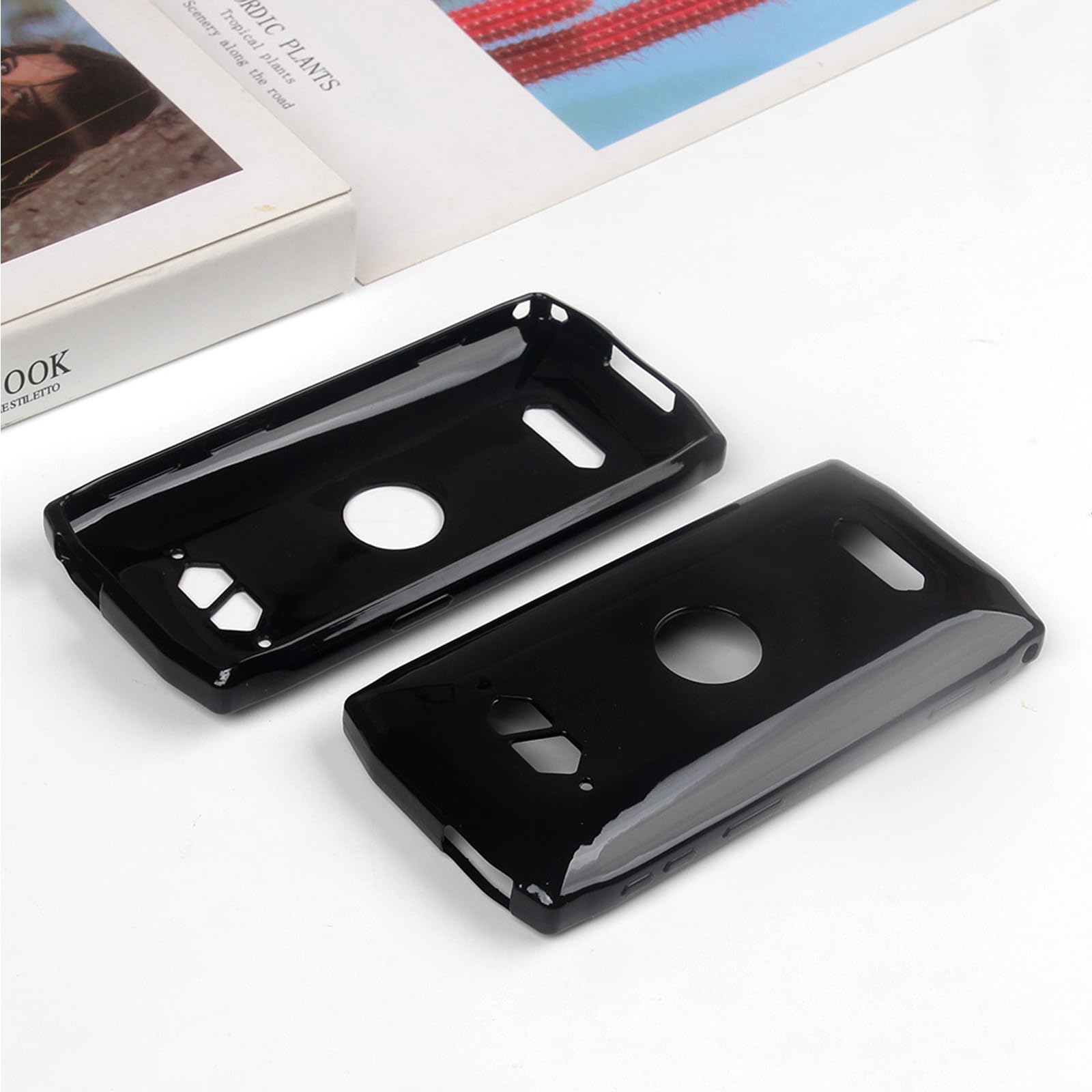 Coque Pour Crosscall Core X4 (5.45") Silicone Case + Verre Trempé, Film