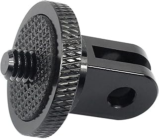 for GoPro マウント 三脚 ネジ 1/4 変換アダプター アクションカメラ マウント アルミ変換アダプター 1/4トライポッドアダプタ for GoPro用(GP規格)→カメラネジ(1/4規格) 連結ネジ 固定ネジアダプター 撮影補助ツール (1個セット)