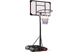 Best Choice Products Outdoor Kids Adjustable Basketball Goal System
