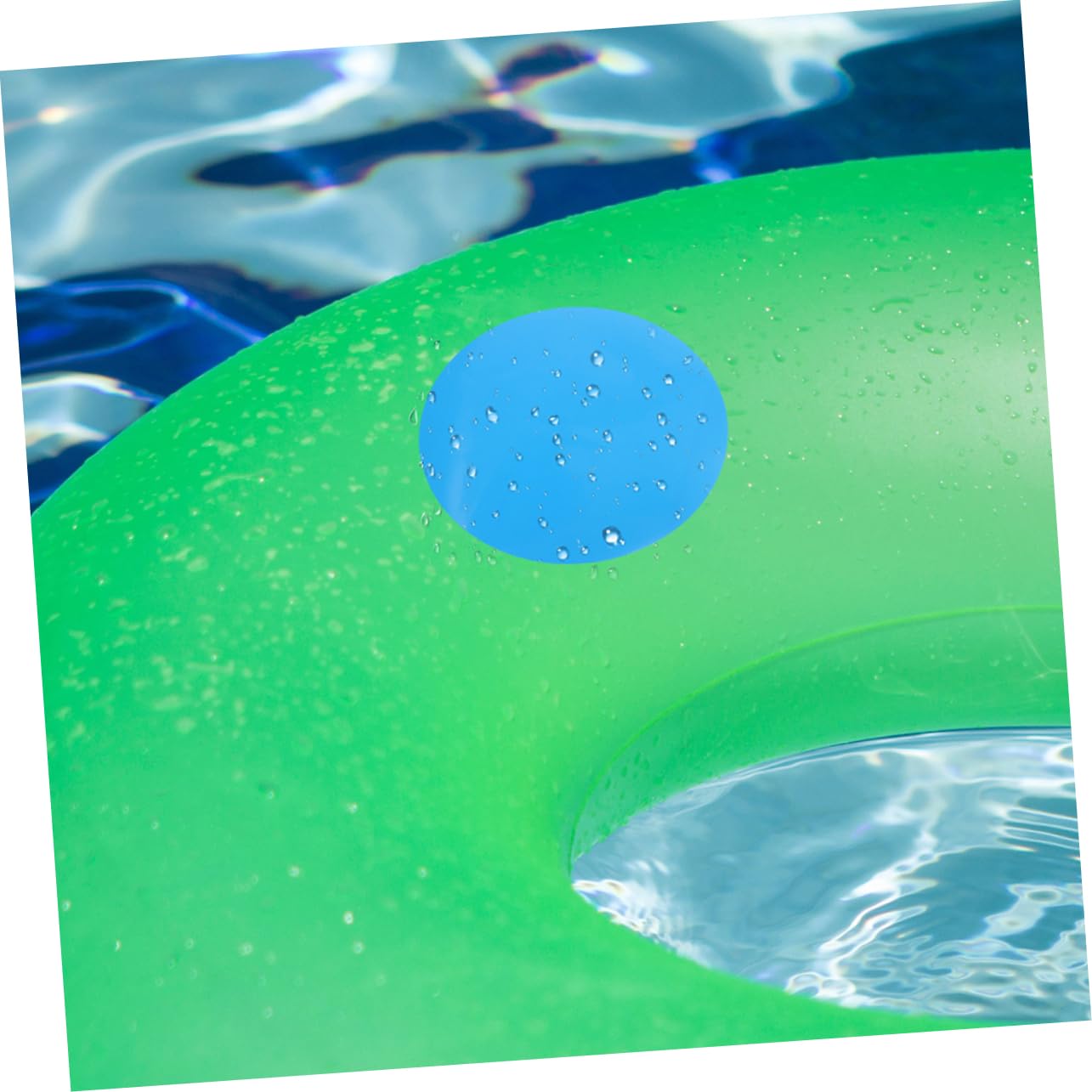 BESPORTBLE Subvention De Réparation De Piscine Patchs D'anneau De Natation Patchs De Piscine Canotage Patchs De Réparation De Kayaks Gonflables Bateau Yacht Mer Sky-Blue PVC