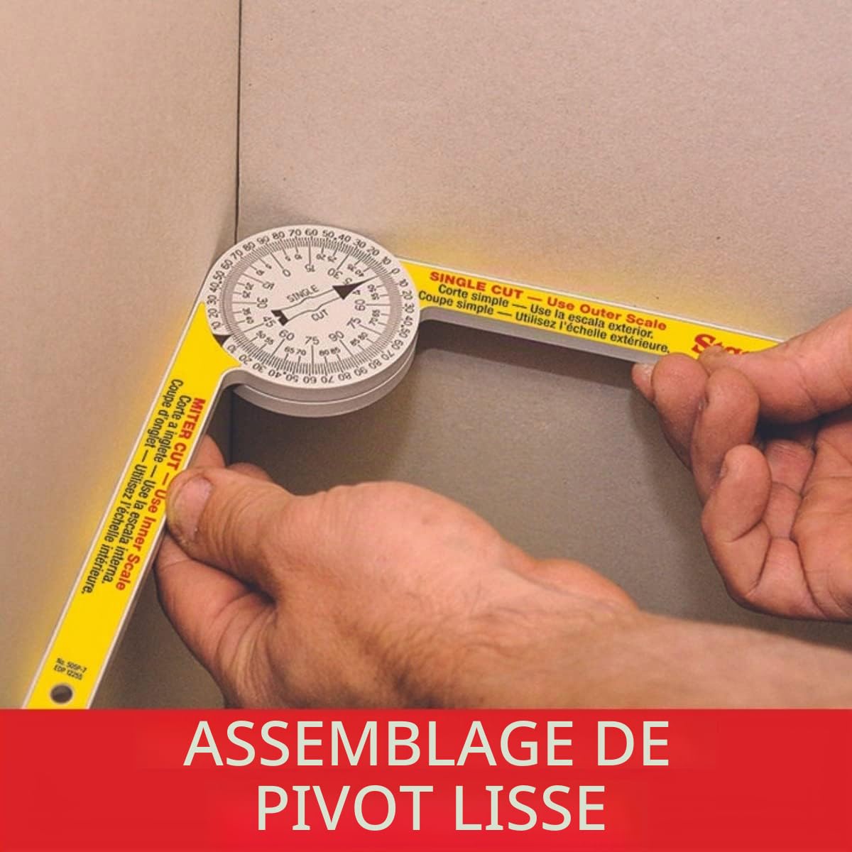 Starrett 505A Pro-Site Rapporteur Aluminium 17,8 cm