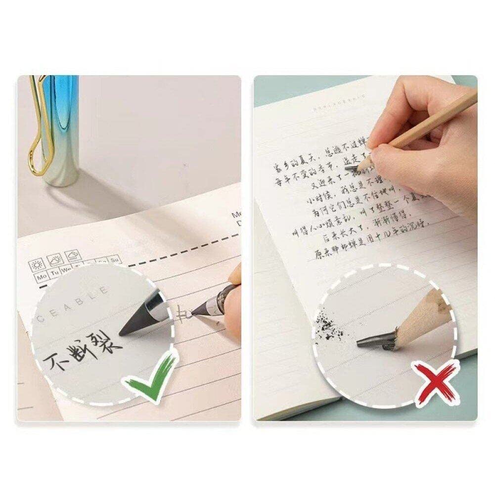 5pcs Unbegrenzt Schreiben Ewiger Bleistift Keine Tintenstiftmagie Stifte Tintenstifte Bleistifte Gemälde Lieferungen Neuheiten Geschenke Schreibweise