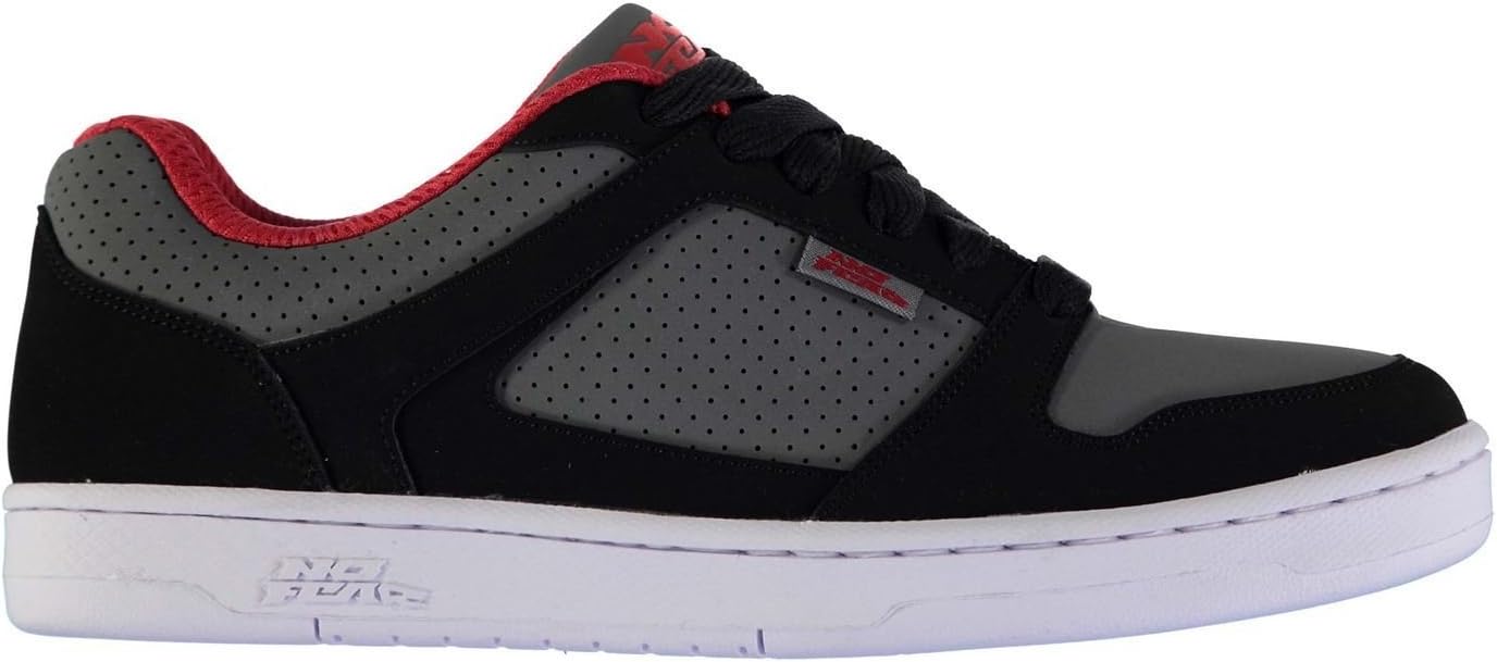 No Fear Mens Shift Skate Lace Up Shoes Stitched Detailing Padded Ankle Collar