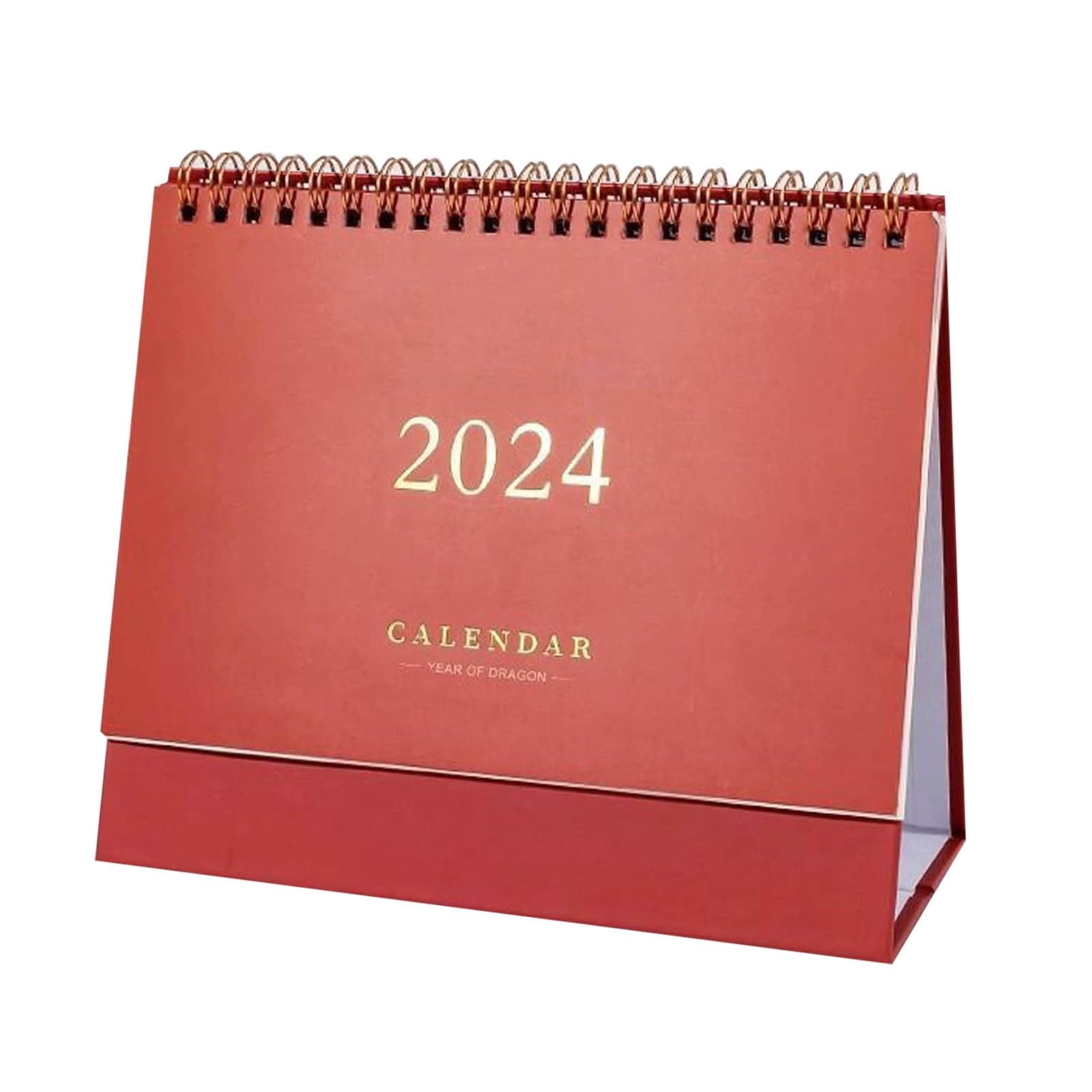 Calendar 2024 Desk Calendar 18 Months From August 2023 December 2024 Desk Calendar Standing Flip Calendar Wall Calendar For Planning Organizing Daily Schedule 25X25.1CM Pizza Calendar (D, One Size)