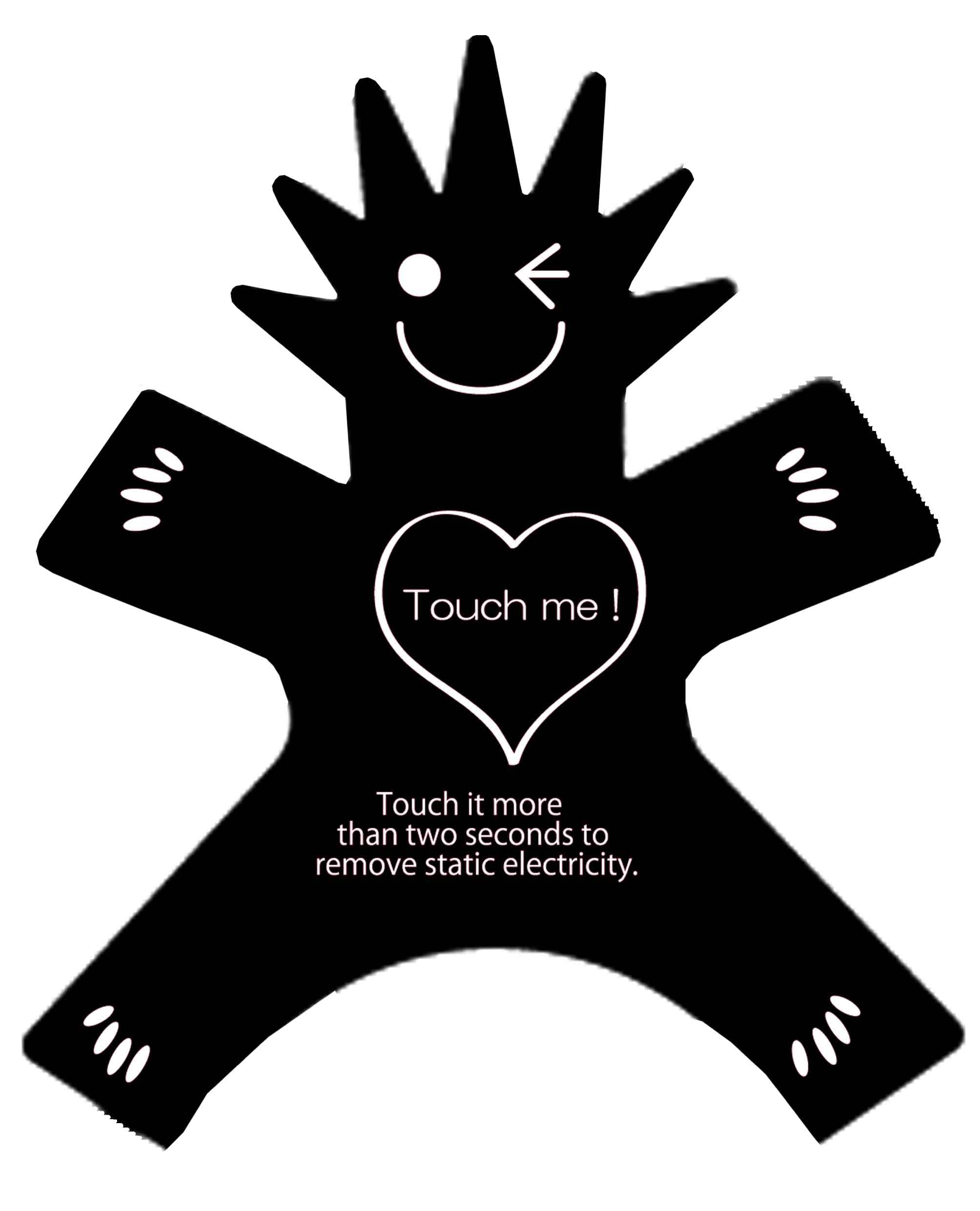 Anti Static Sheets Static Guard Reduce Static Shock Sparknon-X Man (Black)