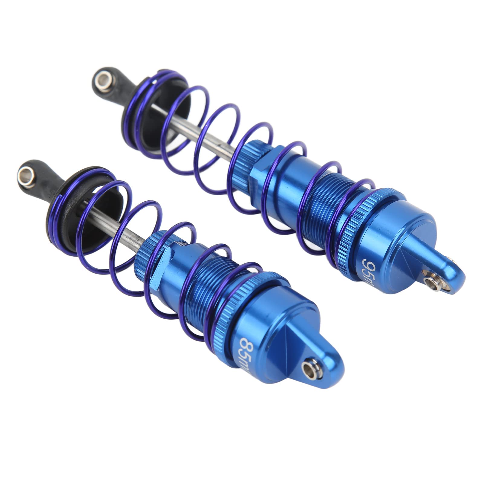 Amortiguador RC delantero trasero aleación de aluminio piezas de mejora RC amortiguador de resorte para HSP para coche 1/10 RC (Azul oscuro Amortiguador RC delantero trasero aleación de aluminio piezas de mejora RC amortiguador de resorte para HSP para coche 1/10 RC (Azul oscuro