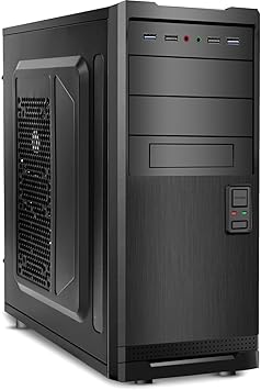 SquareOne Core i5 2400 (8 GB RAM/ON Board Graphics/500 GB Hard Disk/128 GB SSD Capacity/Windows 10 (64-bit)/0.512 GB Graphics Memory) Mid Tower with MS Office