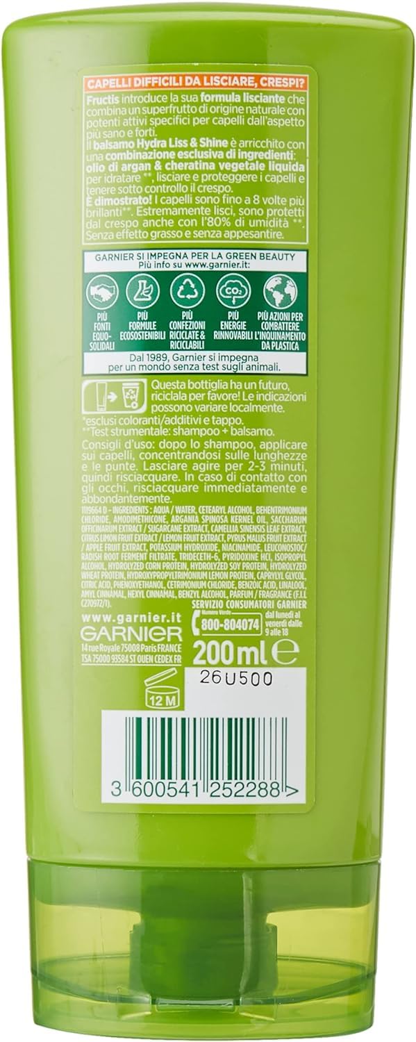 GAR FRUCT.BALS.HYDRA LISS & SHINE 200