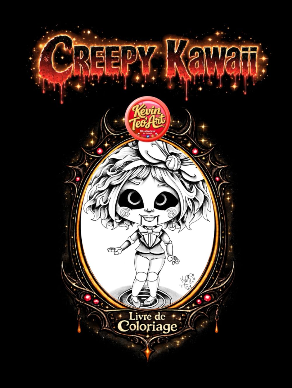 Creepy Kawaii: Livre de Coloriage