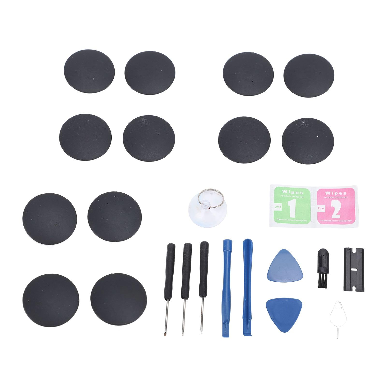 Laptop Rubber Feet for 13in 15in 17in, Anti Slip Replacement Bottom Feet Laptop Feet Dot