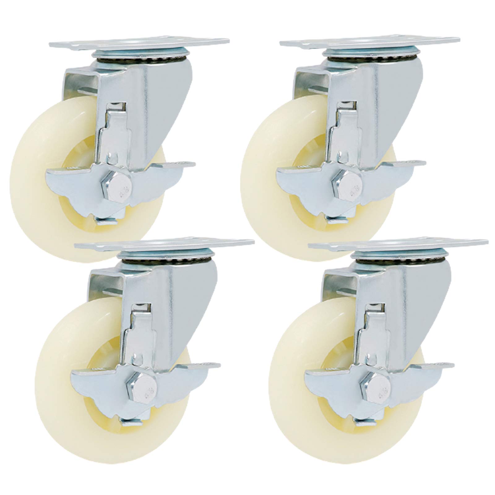 Roulettes industrielles sans bruit pour supprimer les rayures et vibrations sur vos sols