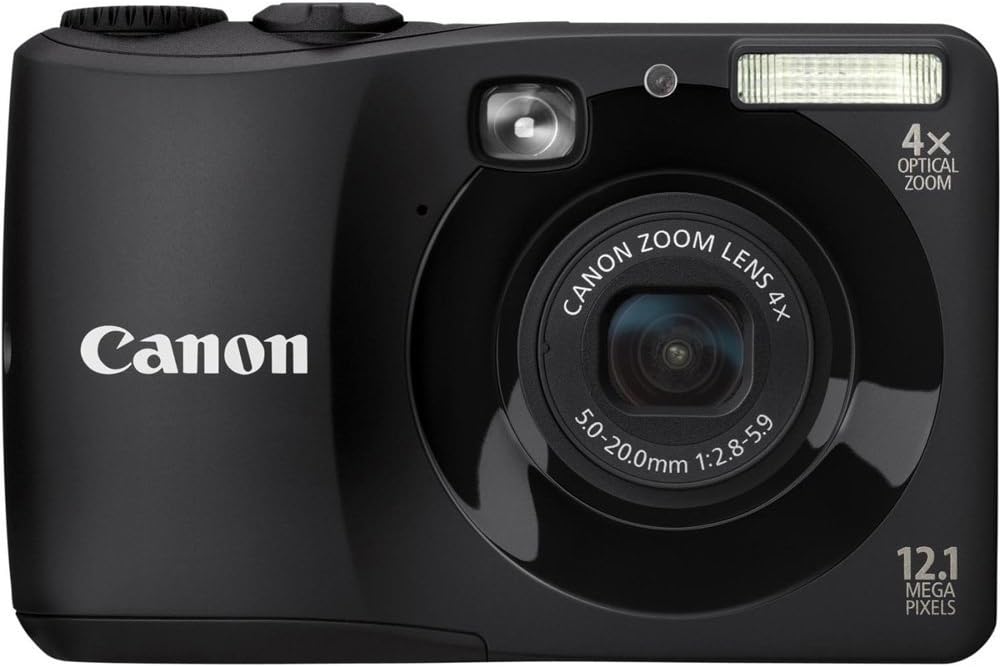 Canon Powershot A1200 12.1 MP Digital Camera with 4x Optical Zoom (Black)