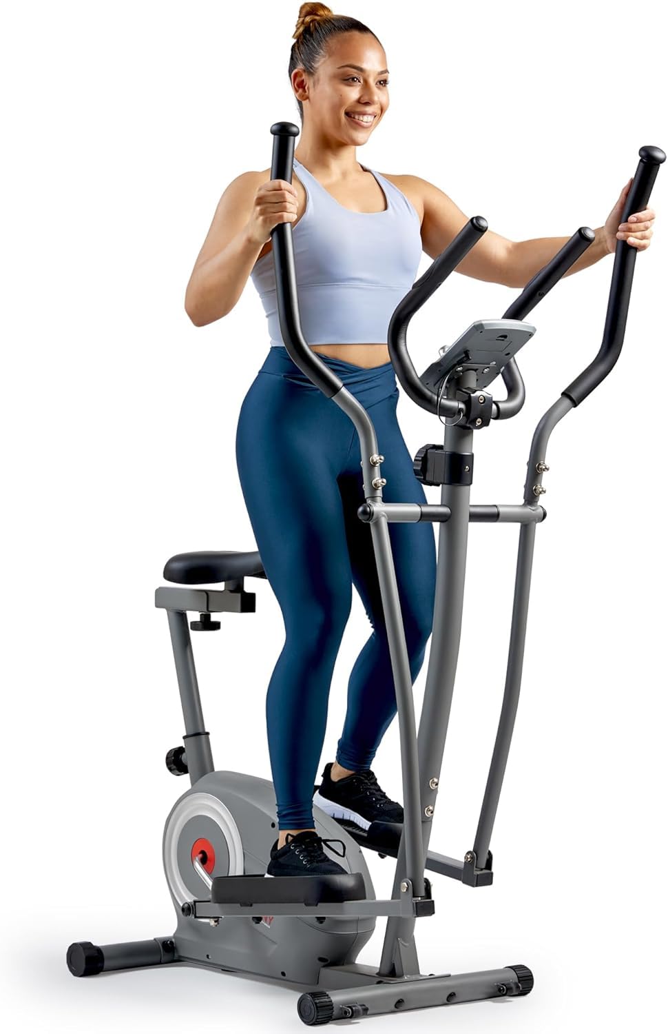 Sunny Health & Fitness 2-in-1 Elliptical Bike