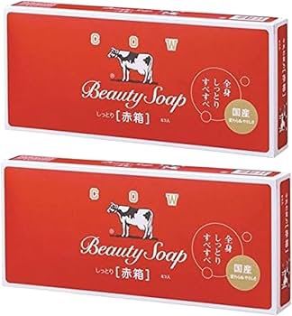 Amazon | カウブランド 牛乳石鹸 赤箱 石鹸 90g × 6個入 +おまけ付き