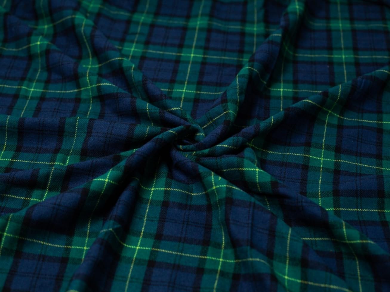 Brushed Cotton Flannel Fabric Bottle, Navy - per metre