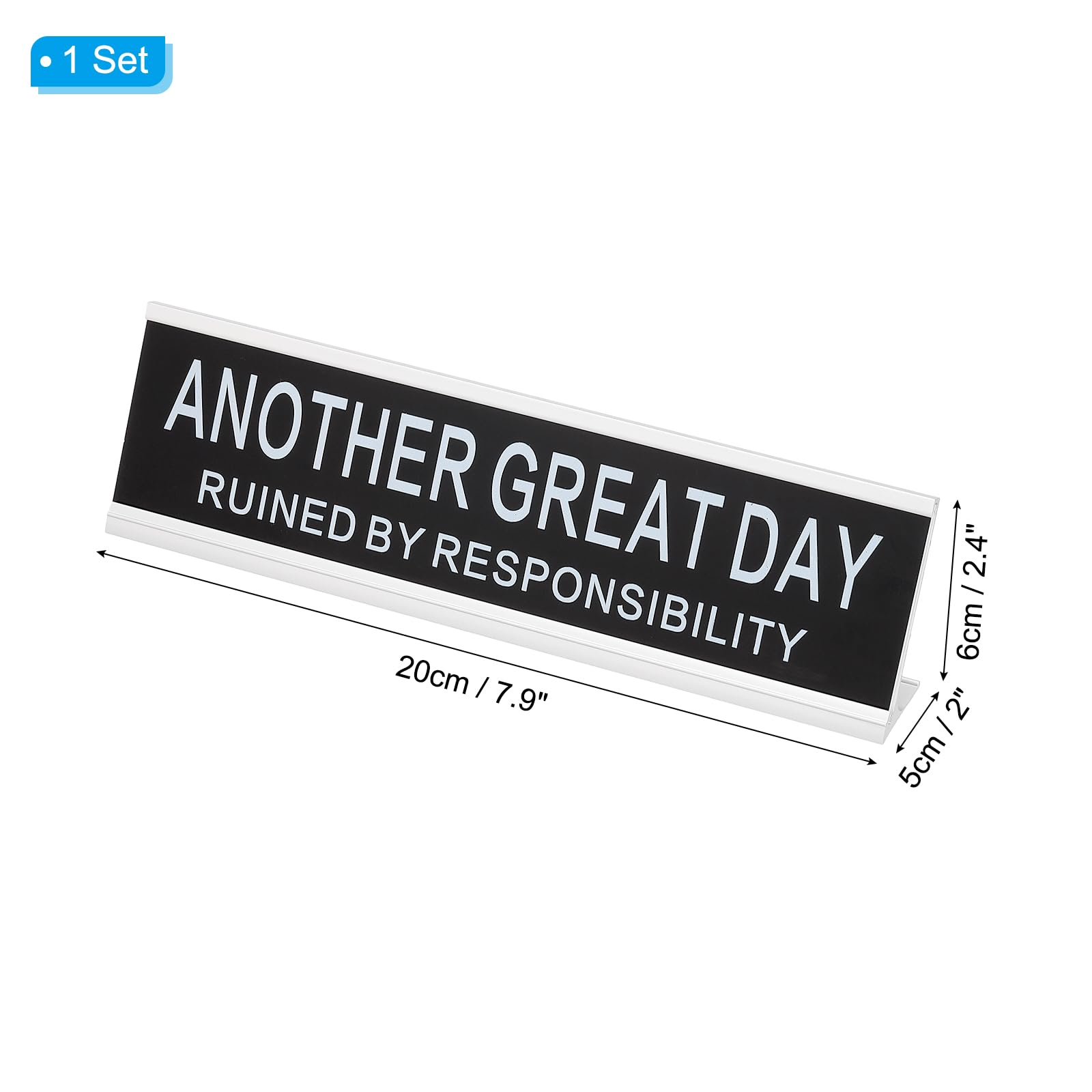 PATIKIL Funny Nameplate - Image 2