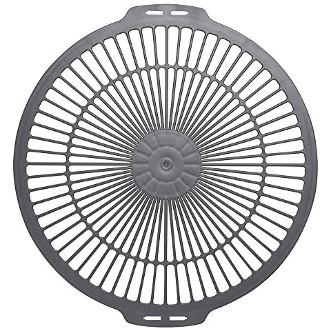 Birkmann 1010741410 Tortenteiler und Auskühlgitter, Easy Baking, 30 cm, Kunststoff, Grau, 5 x 3 x 2 cm Cover