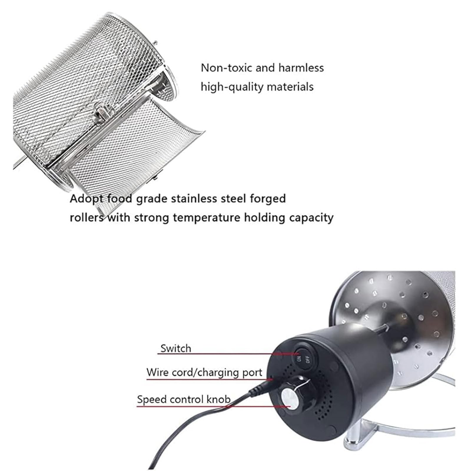 Amazon.co.jp : 電気コーヒーロースター、自動コーヒー焙煎機