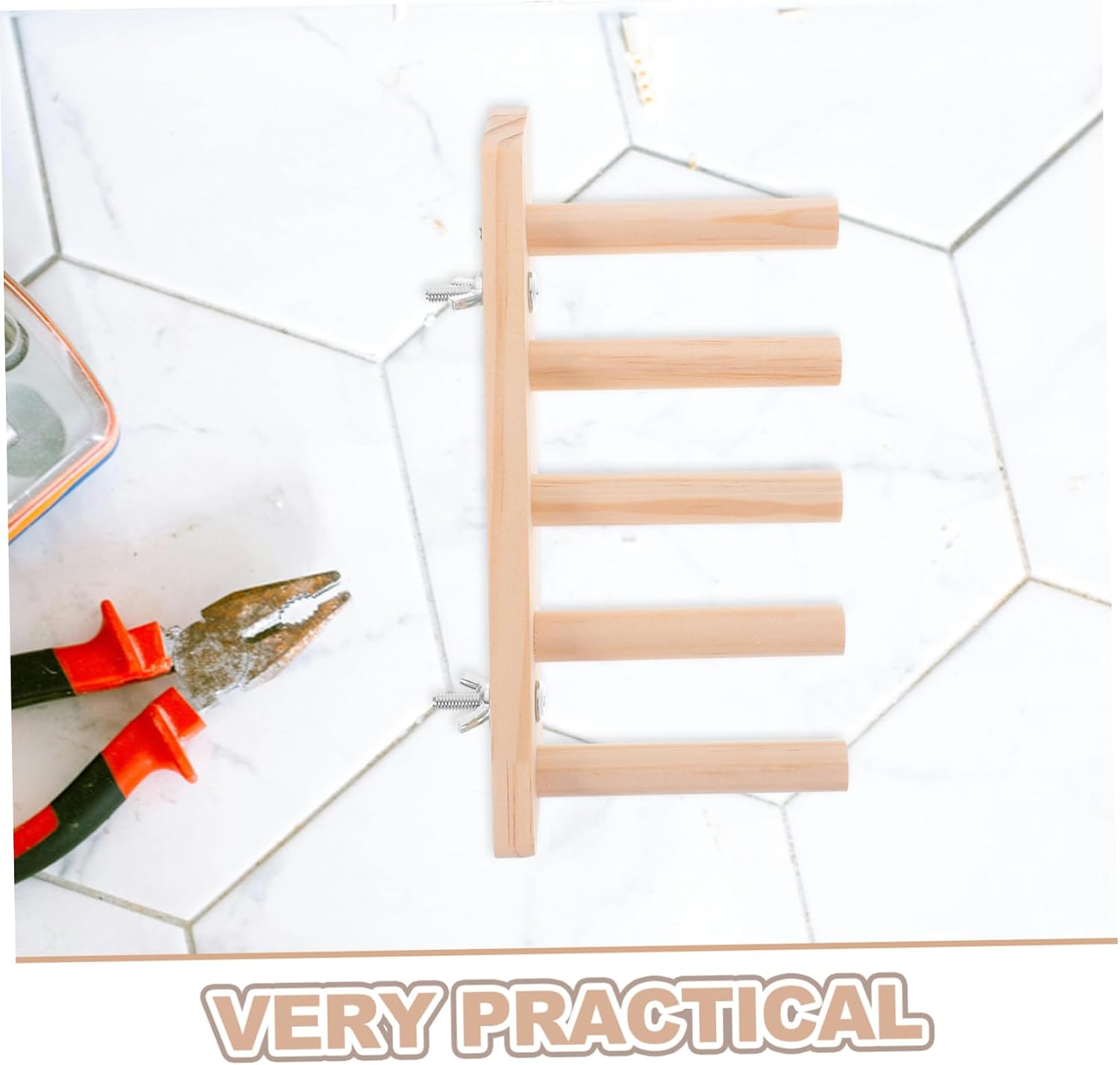 Wooden Cat Climbing Frame Step Wall Mounted Scratch Stairway Durable Indoor Cat Exercise Furniture Space Efficient Design Aesthetic Appeal for Cats Climbing