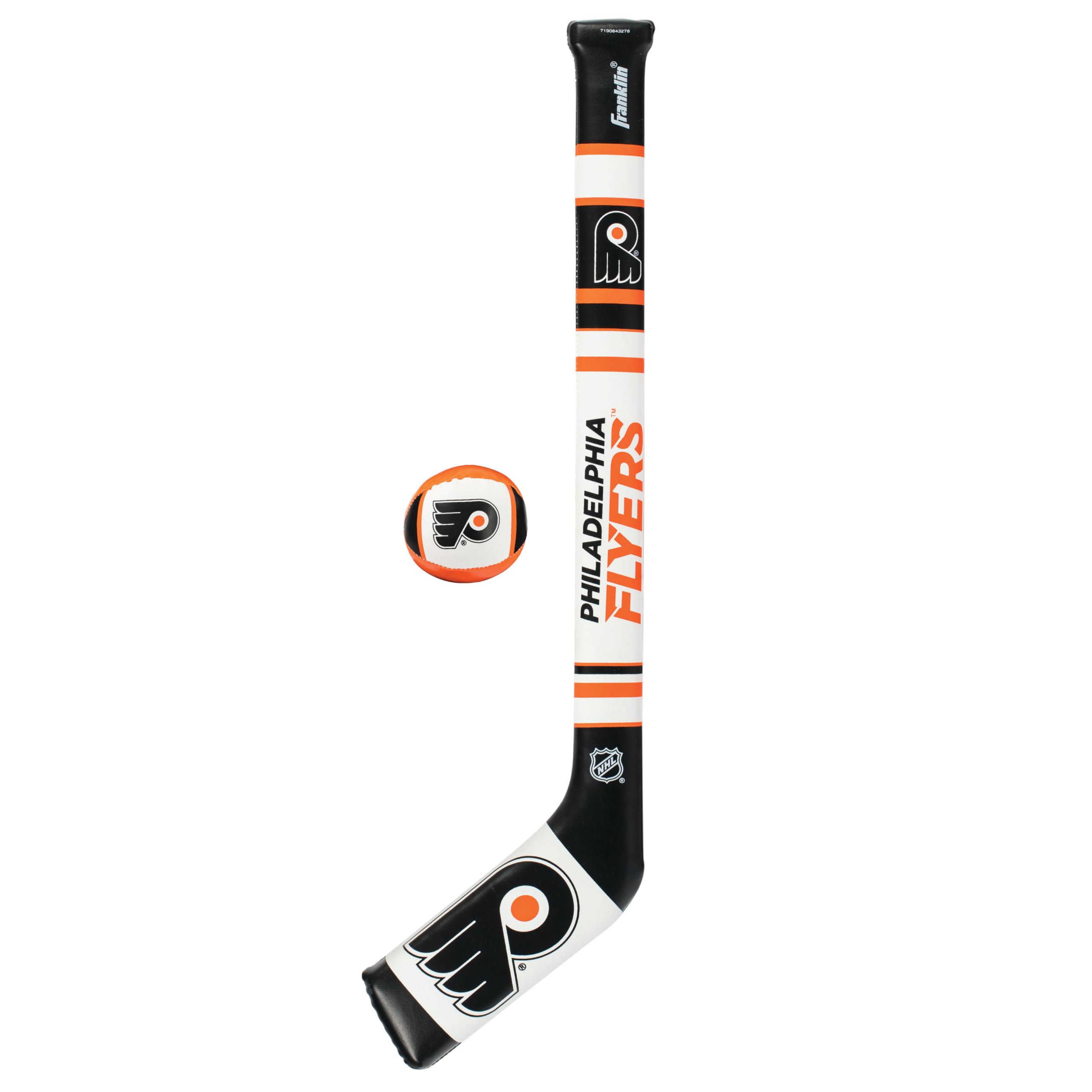 Franklin Sports NHL Team Mini Soft Hockey Stick Set - NHL Team Soft Foam Mini Hockey Stick and Ball - Great Toy for Kids