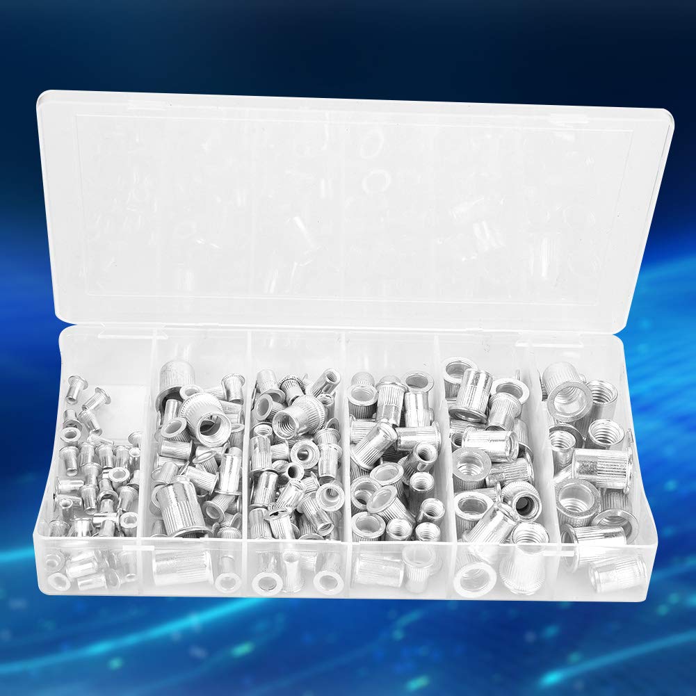 Confezione Da 200 Dadi Per Rivetti Ciechi In Alluminio M6 YMYNY - Foto 14