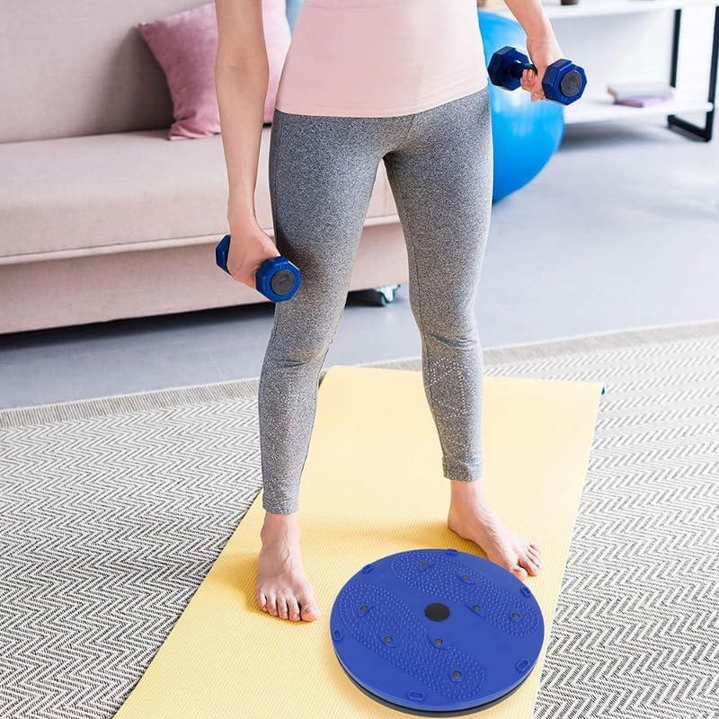 Drumstone ๐๐ ๐๐๐๐ซ๐ฌ ๐๐ฎ๐๐ซ๐๐ง๐ญ๐๐ Tummy Twister Disk ABS body exercise Board for Figure Tone Up Waist Workout and Weight Management for Slim Fit Body.