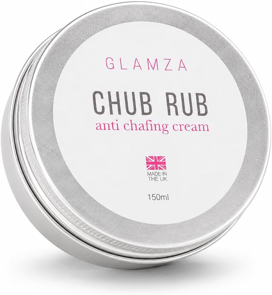 Glamza Chub Rub Anti Chafing Cream Smooth Skin Full Body Solution Sports Running Hands Feet Care (150ml)…