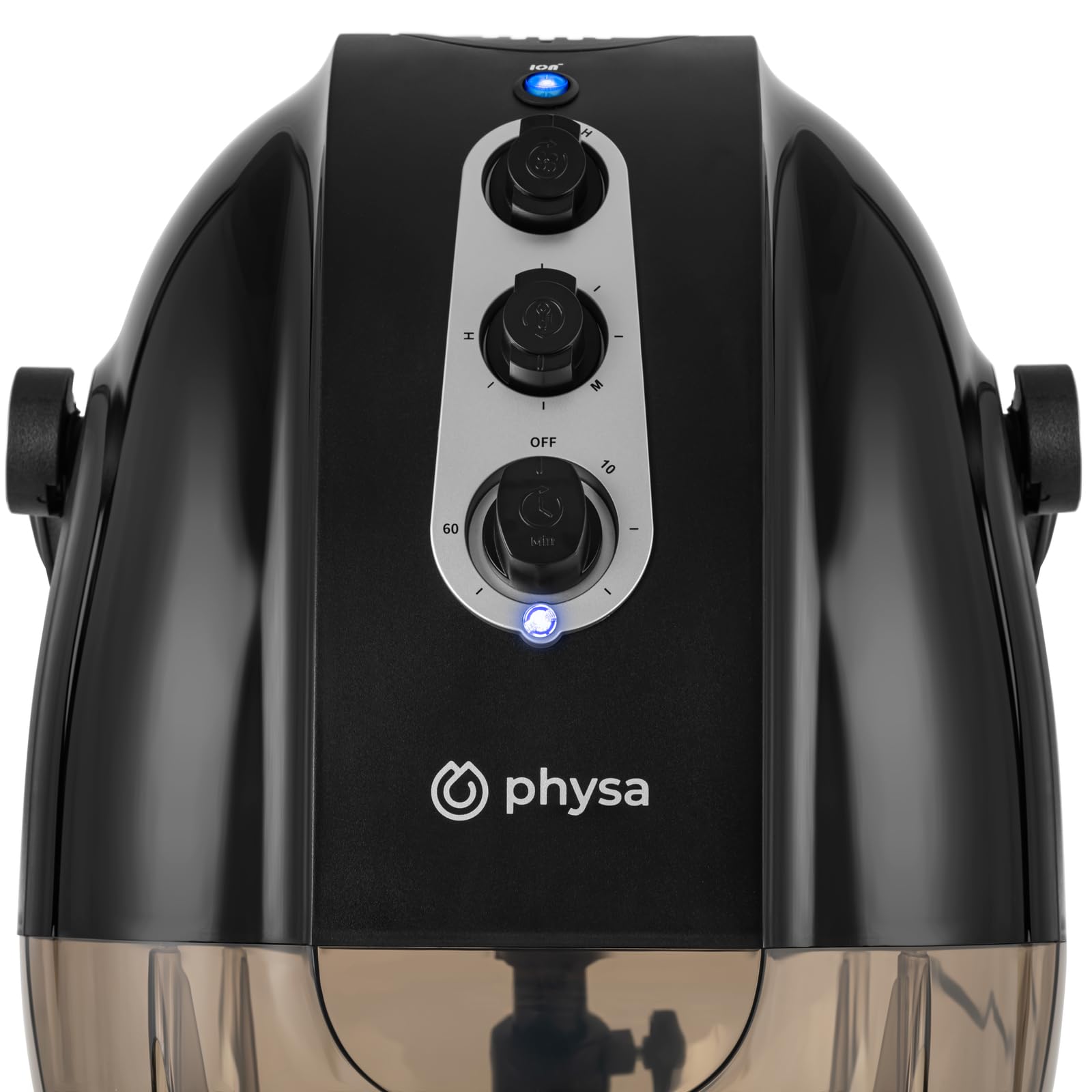 physa PHY-HD_02 - Asciugacapelli con treppiede e funzione ionica, 70 °C, 1000 W, cuffia per asciugacapelli