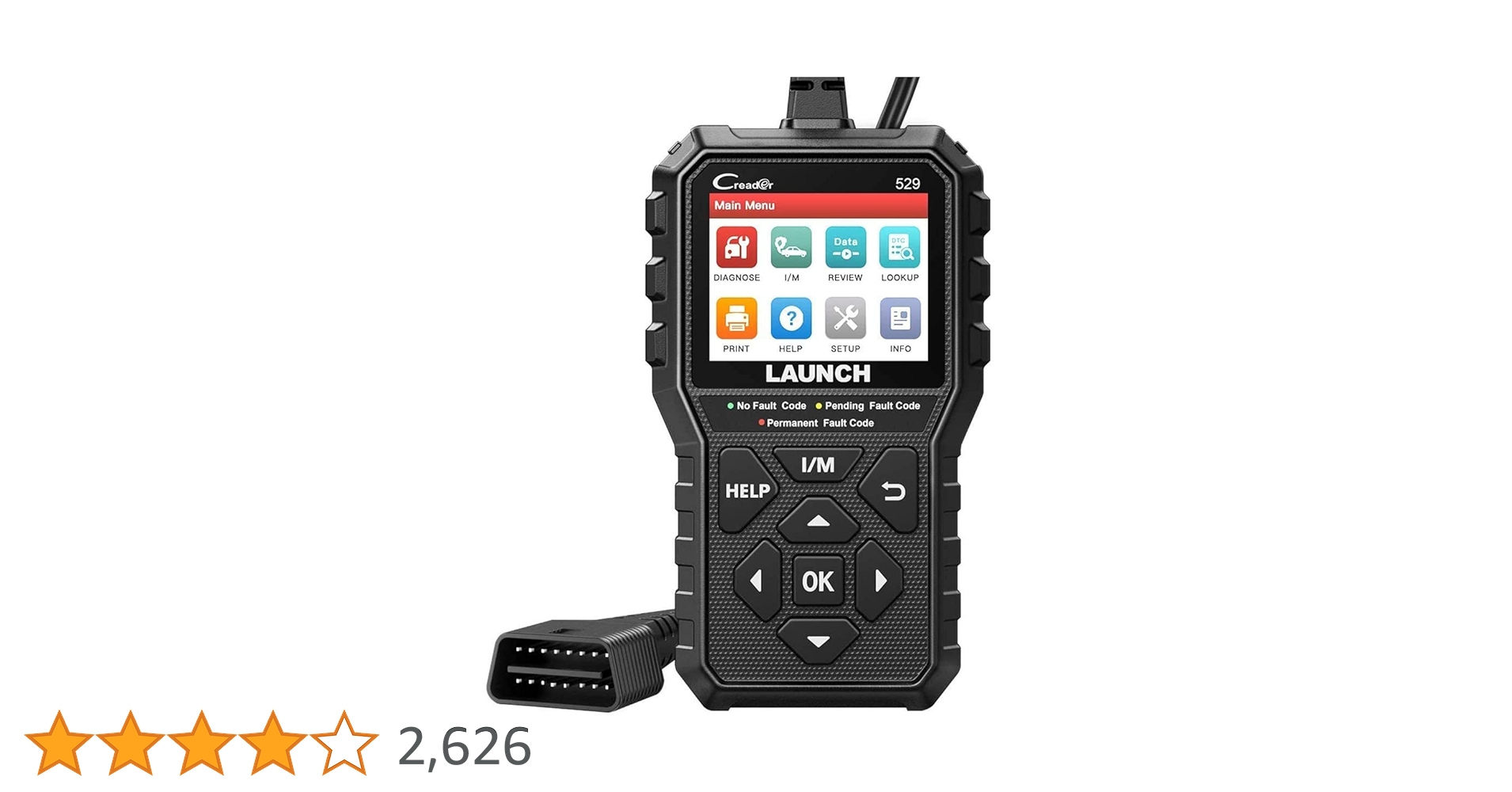 Amazon.co.jp: LAUNCH CR529 obd2 診断機 日本語 自動車故障診断機 bmw Amazon.co.jp: LAUNCH CR529 obd2 診断機 日本語 自動車故障診断機 bmw