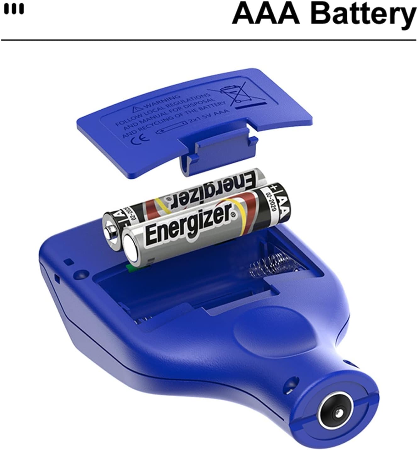 ET360 Digital Thickness Gauge battery installation