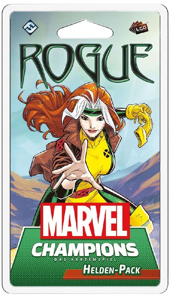 Fantasy Flight Games, Marvel Champions: LCG - Rogue, Hero Expansion, Expert Game, Card Game, 1-4 Players, From 12+ Years, 30-120 Minutes, German, Multicoloured, Multicoloured