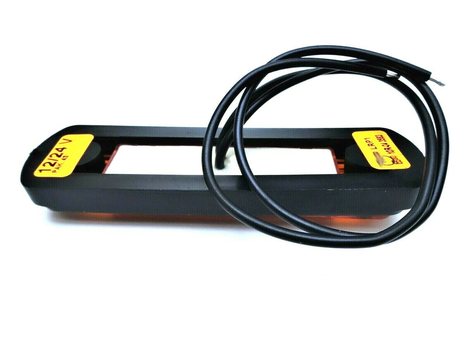 10 Bombillas Posicion LED de Contorno E9, Piloto Lateral para Coche, Camión, Remolque