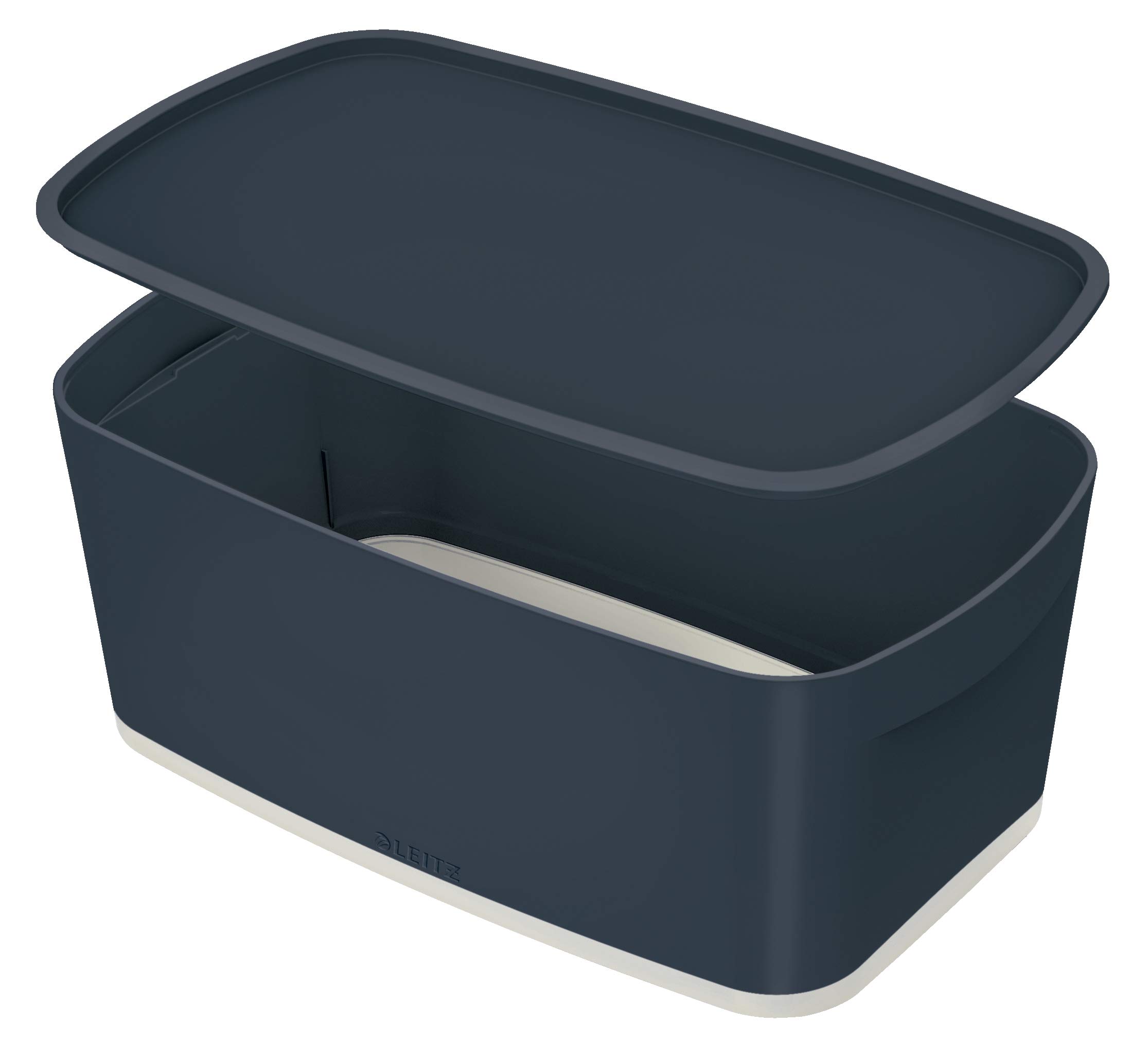 Leitz Darkgray L:mybox Small With Lid Cosy Velvet Grey