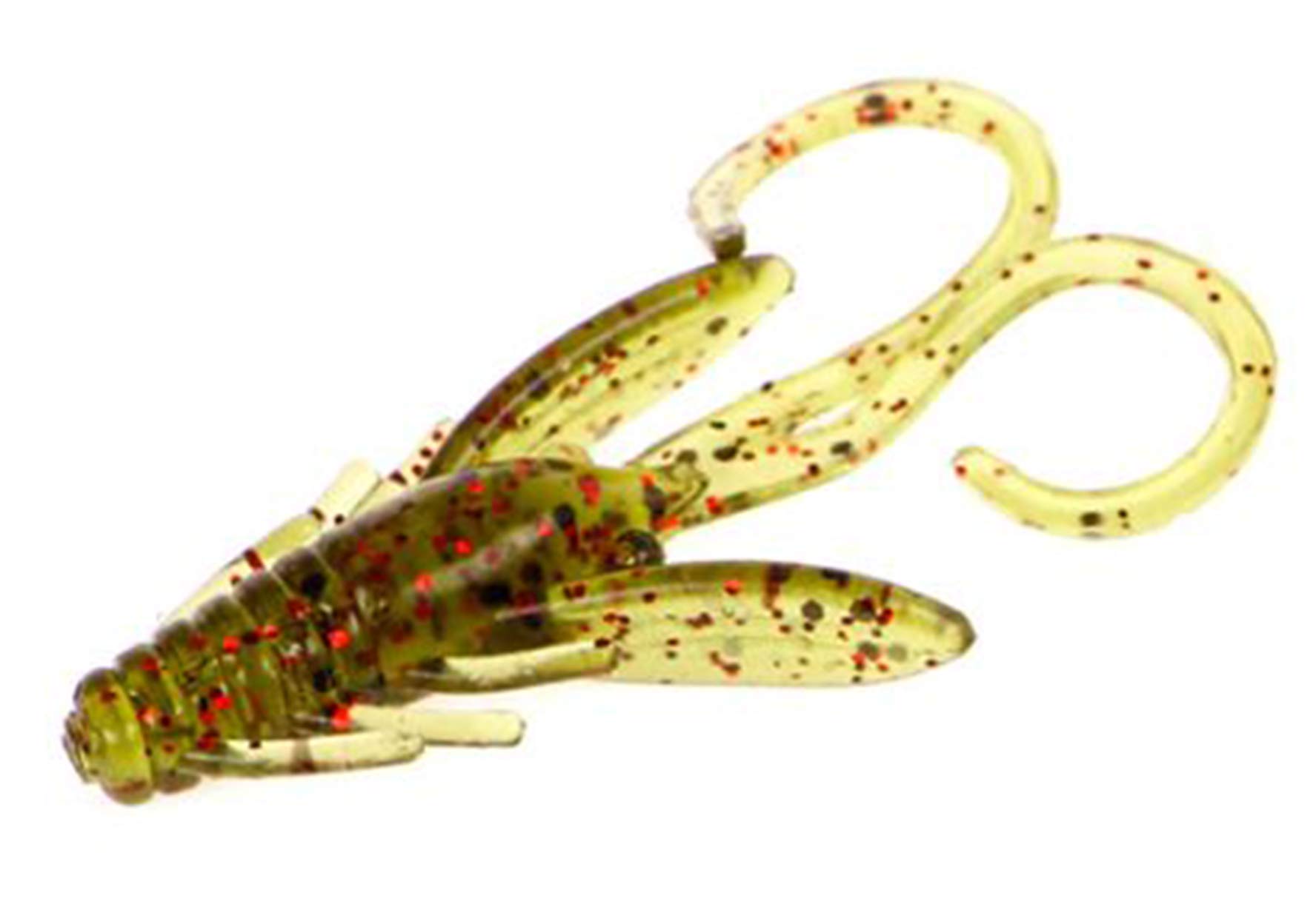 FISHIN ADDICTNano-Cray 40mm (1.5'') Crayfish Bug Micro Fishing Lure Soft Plastic - 10 Pack
