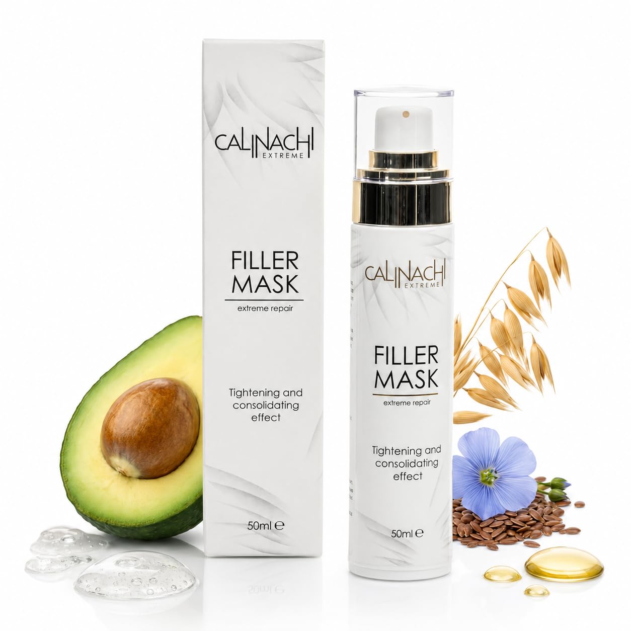 CALINACHI Filler Gesichtsmaske Matrixyl Hyaluron 50 ml