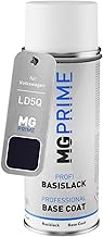MG PRIME Automotive Paint Spray Can for Volkswagen VW LD5Q / D5Q / P6 Shadow Blue Perleffekt / Blue Antilhas Pearl Spray Paint Base Coat 400 ml