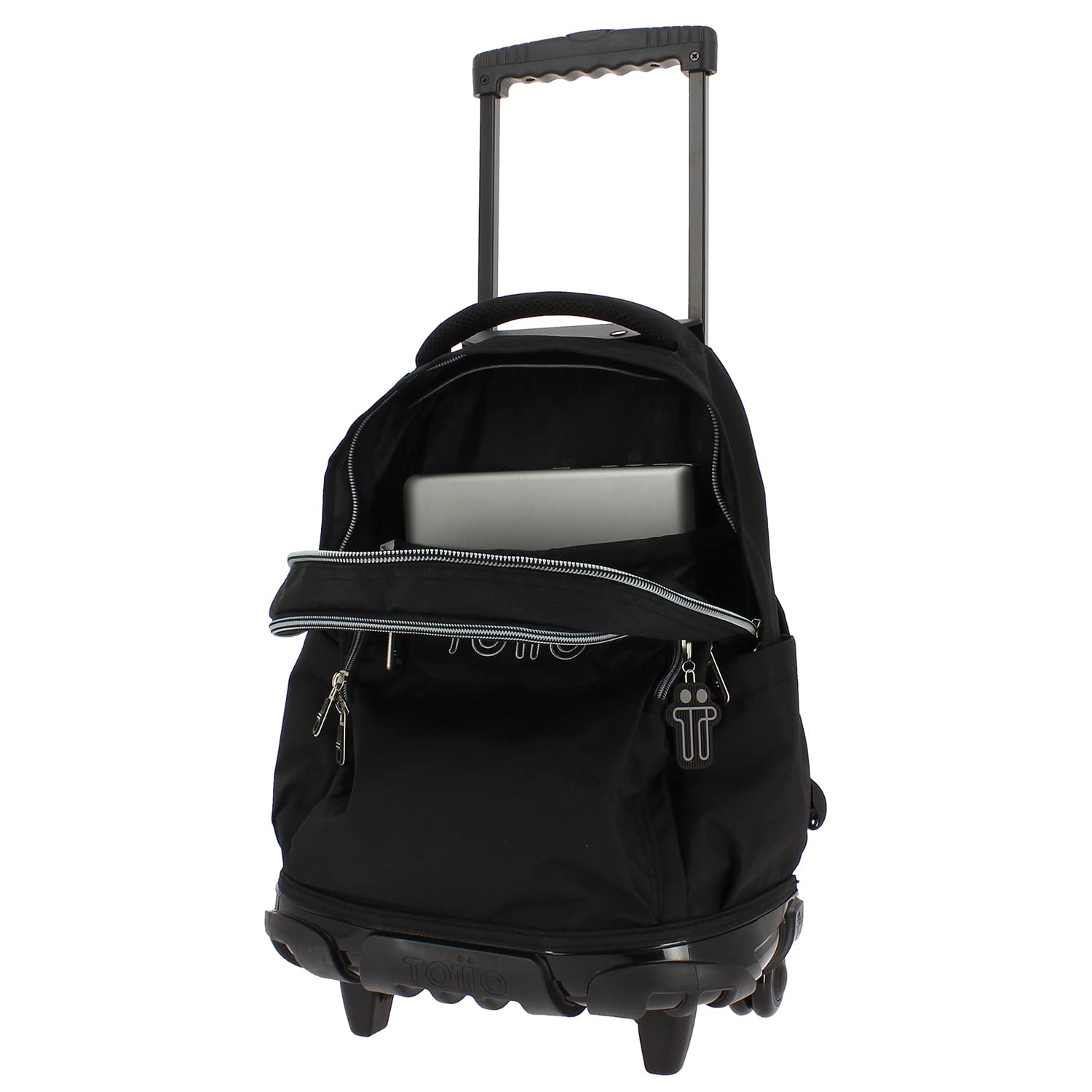 TOTTO Morral Rue Bomper Renglones Mochila con ruedas Unisex niños (Pack de 1)