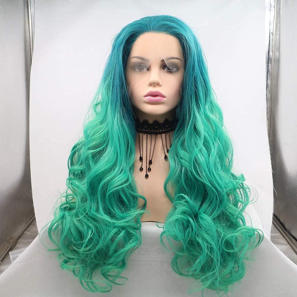 wig colored mermaid