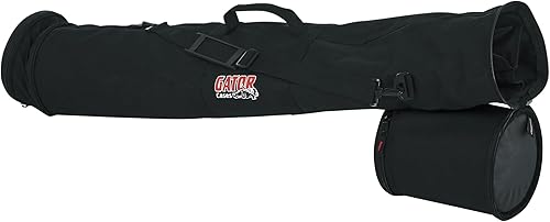 Miniatura 6 de Gator Cases - Bolsa de transporte ligera para micrófono, capacidad para cinco (5) micrófonos con cable y tres (3) soportes (GX-33)
