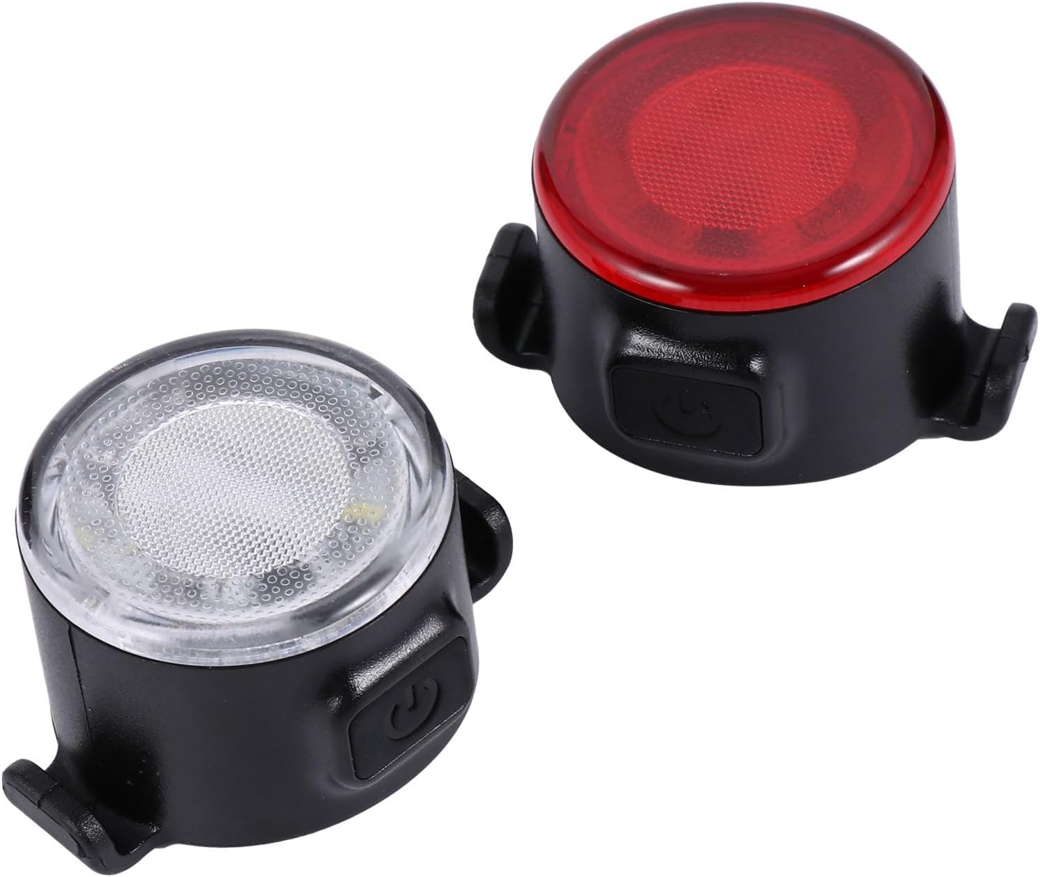 Milisten Bike Light Set USB Rechargeable Waterproof Front Headlight and Rear Taillight for Mountain Bike Safety Riding Accessories