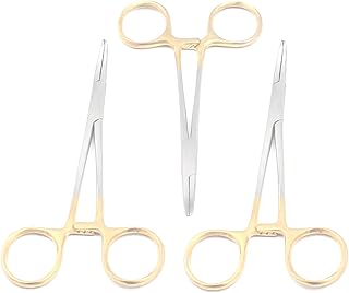 LAJA IMPORTS 3 Pieces of Mosquito Locking HEMOSTAT Forceps 5