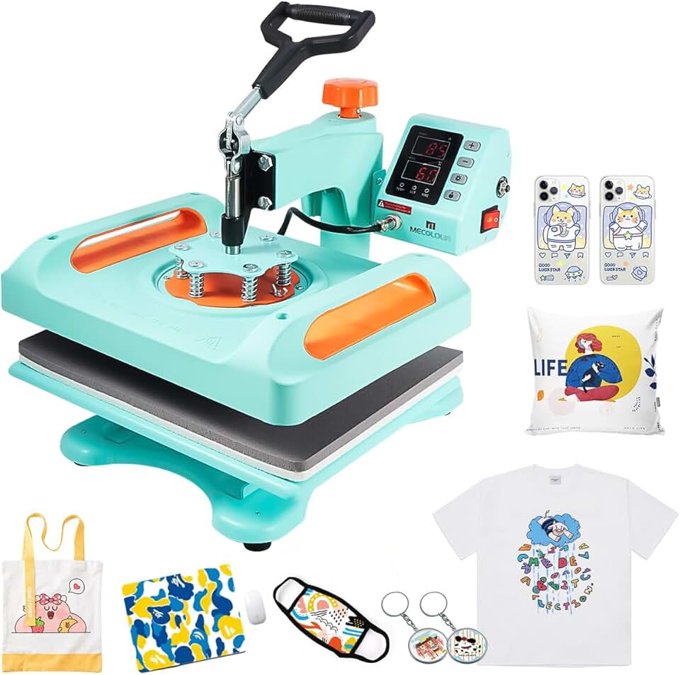 Prensa Térmica Para Sublimação 29x38 Cm Me601 Placa Grande 800w Desligamento Automático 127V