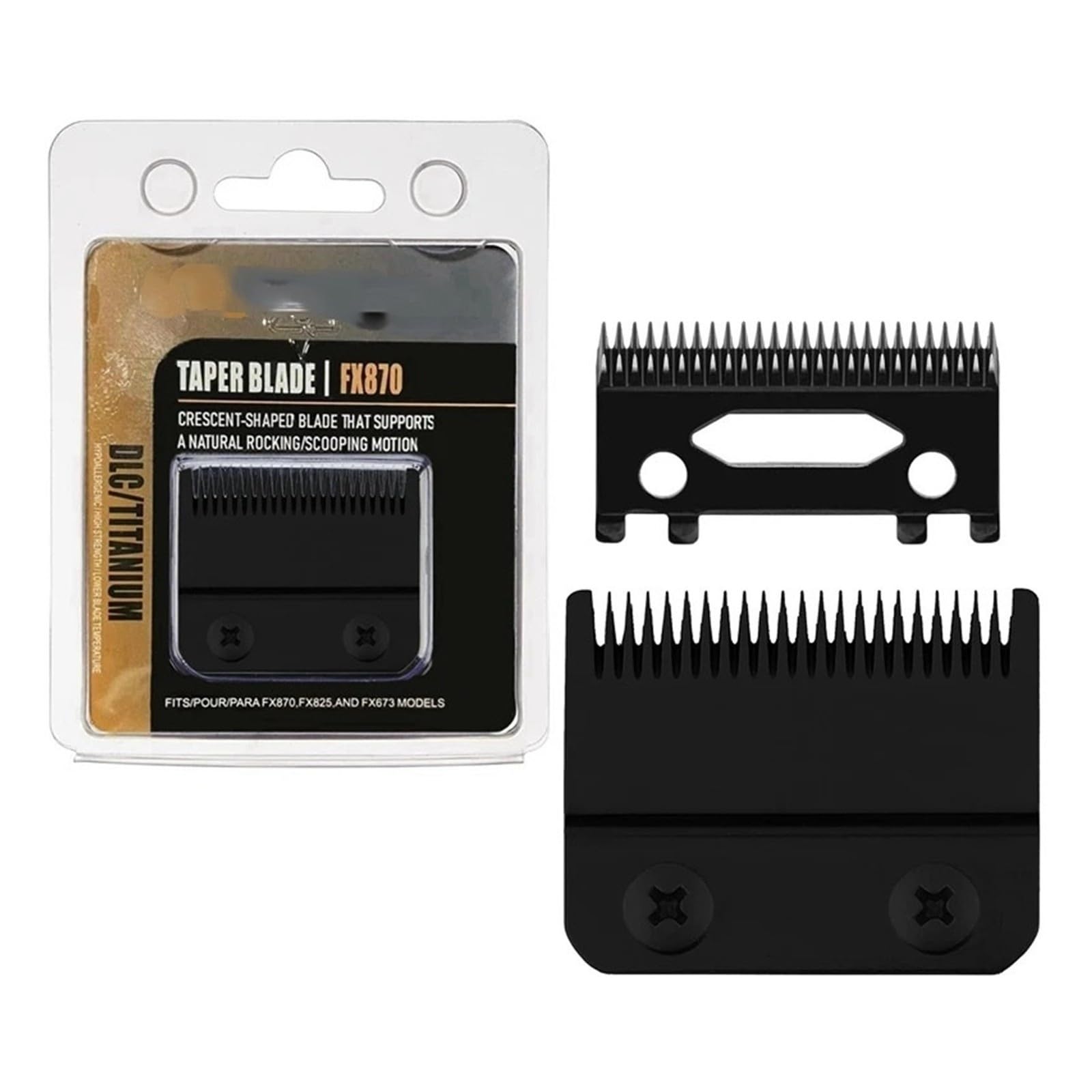 Cuchillas De Repuesto, Compatible Con Cortadoras BaBylissPRO,FX870,FXF880,FX810,FX825,FX673N,Compatible Con BaByliss, Cabezal De Accesorios FX8010B